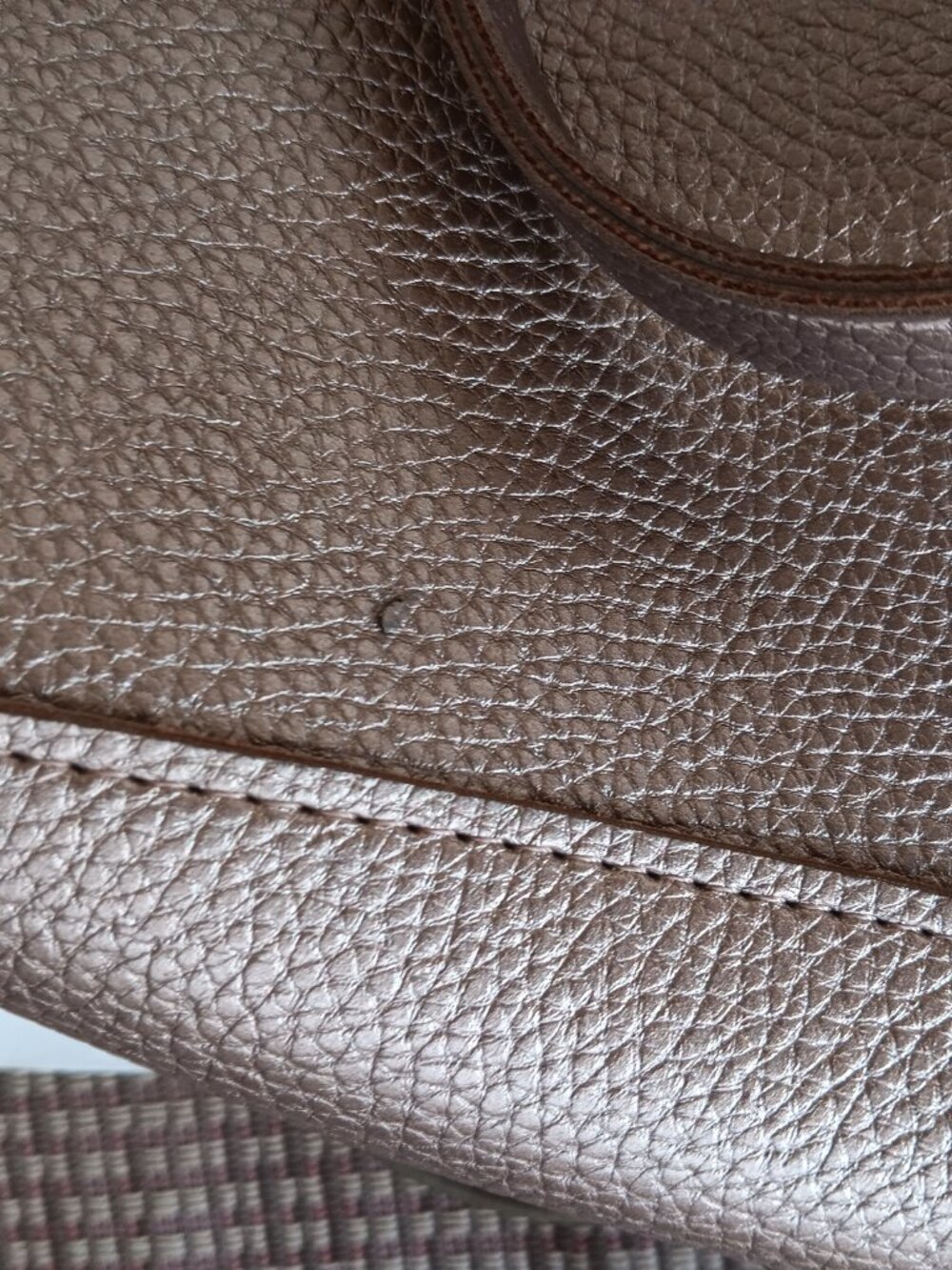 Ulta Beauty Metallic Bronze Textured Tote Bag - Picture 7 of 7